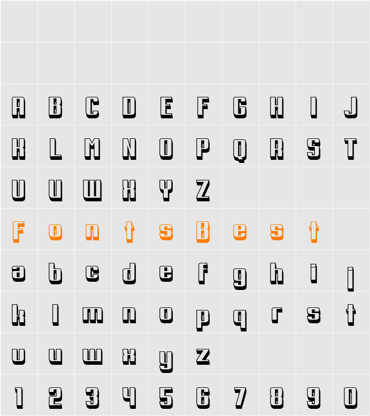 France Character Map