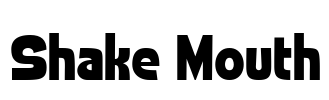 Shake Mouth Font Image