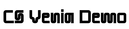 CS Venia Demo Font Image