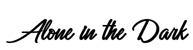 Alone in the Dark Font Image