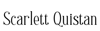 Scarlett Quistan Font Image