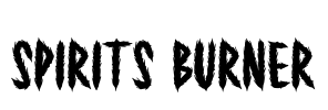 Spirits Burner Font Image