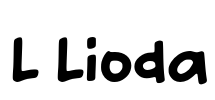 L Lioda Font Image