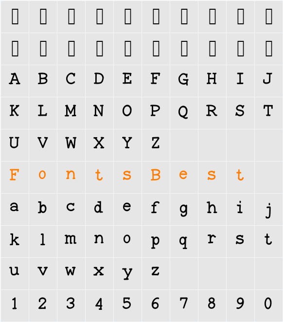 Elevental Character Map