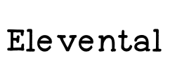 Elevental Font Image