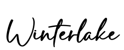 Winterlake Font Image