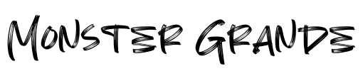Monster Grande Font Image