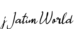 j Jatim World Font Image