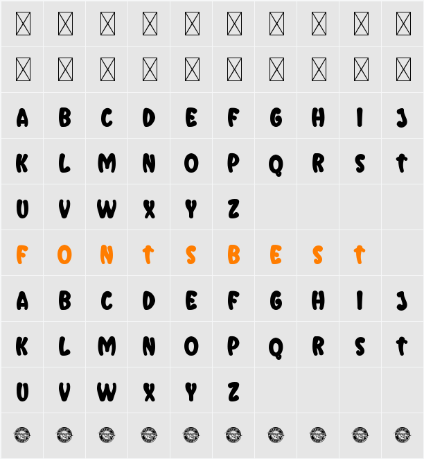 MiniBananaDemo Character Map
