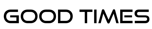 Good Times Font Image