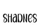 Shadnes Font Image