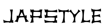 Japstyle Font Image