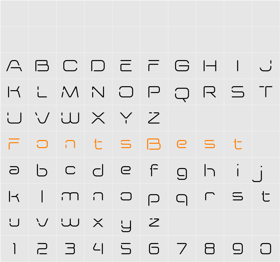 METHANERSE Free Trial Character Map