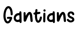 Gantians Font Image