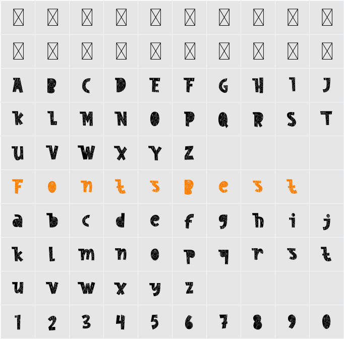 Nordic Whimsy Eight Character Map