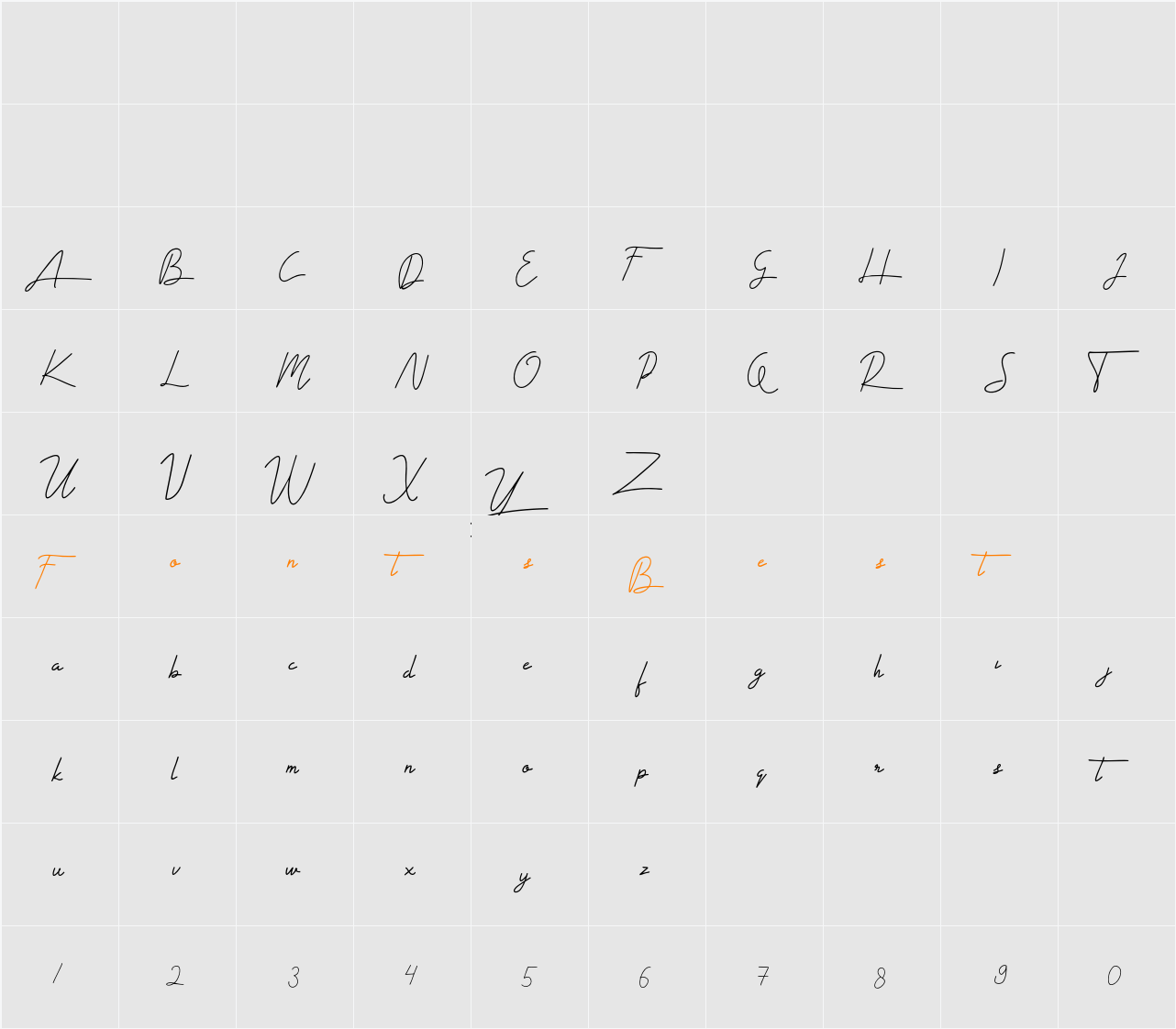 alabama Character Map