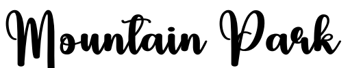 Mountain Park Font Image