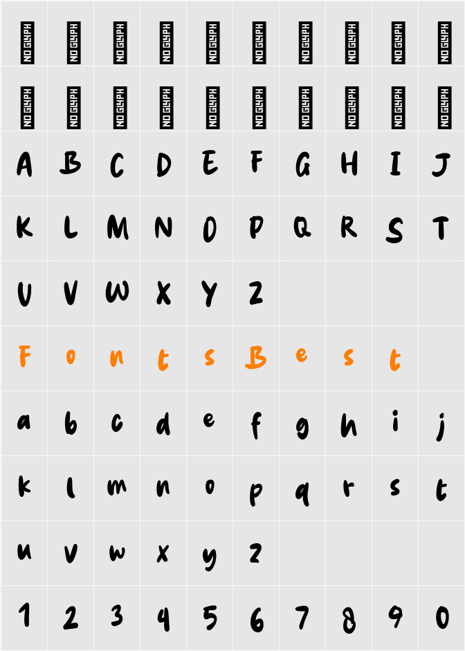Hey Bro ! Character Map