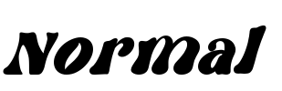 Normal Font Image