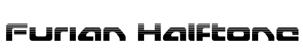 Furian Halftone Font Image