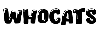 Whocats Font Image