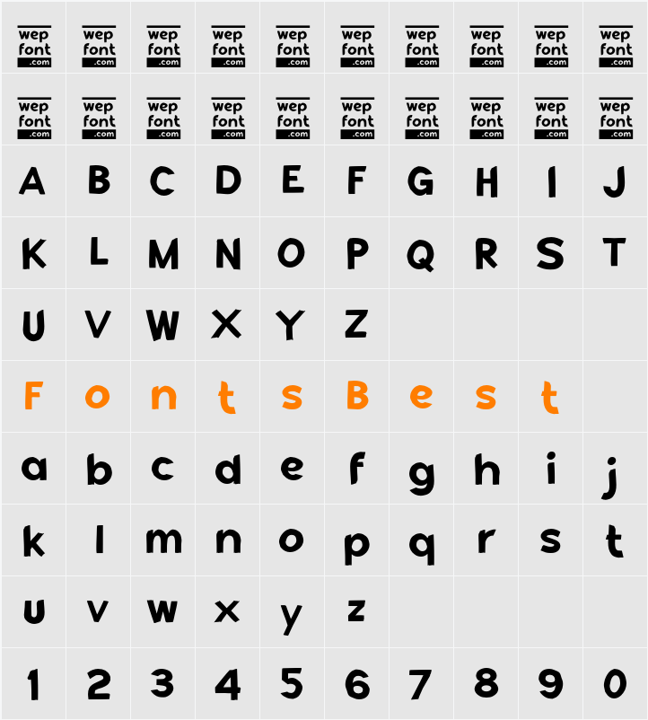 Oaeyos Character Map
