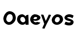 Oaeyos Font Image