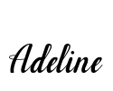 Adeline Font Image