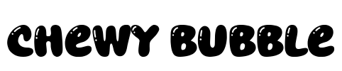Chewy Bubble Font Image