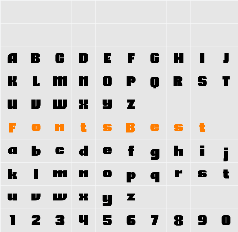 Aremic  Character Map