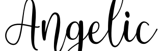 Angelic Font Image