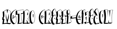 Metro Graffi-Shadow Font Image
