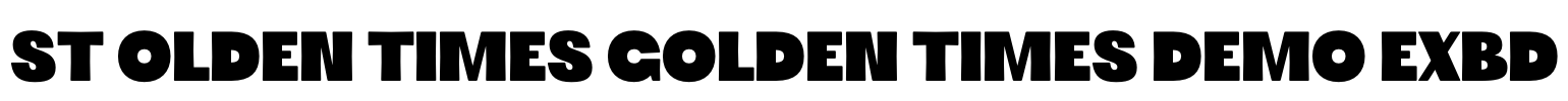 ST Olden Times Golden Times DEMO ExBd