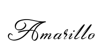 Amarillo Font Image