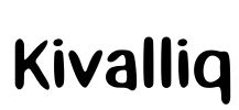 Kivalliq Font Image