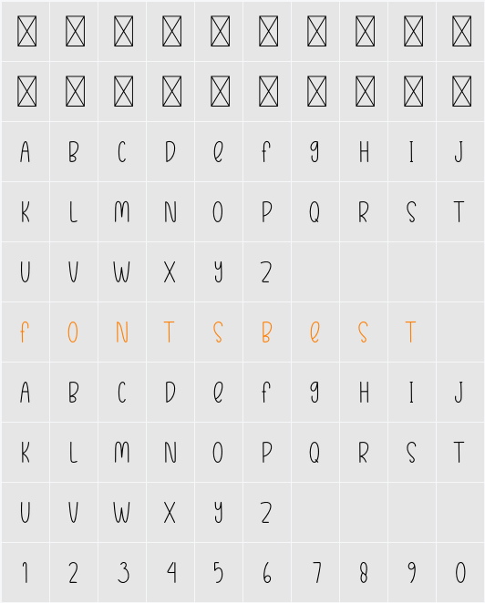 Market Creative Character Map