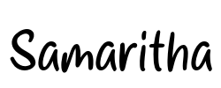 Samaritha Font Image
