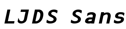 LJDS Sans Font Image