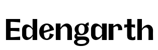 Edengarth Font Image