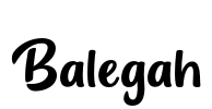 Balegah Font Image