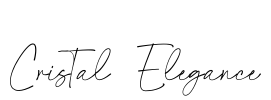 Cristal Elegance Font Image