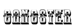 Gangster Font Image
