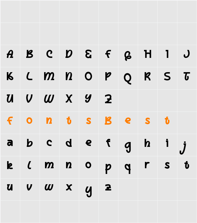 Doremia DEMO Character Map