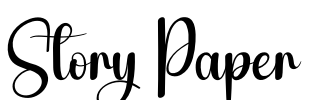 Story Paper Font Image