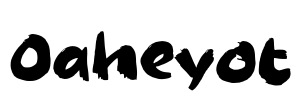 Oaheyot Font Image
