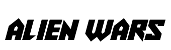 Alien Wars Font Image