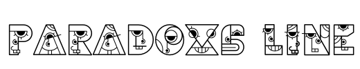 Paradoxs Line Font Image