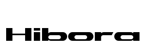 Hibora Font Image