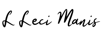 L Leci Manis Font Image