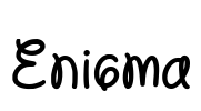 Enigma Font Image
